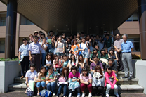 International Students of Japanese Language and Culture Summer Program 2010 visited Engineering Campus